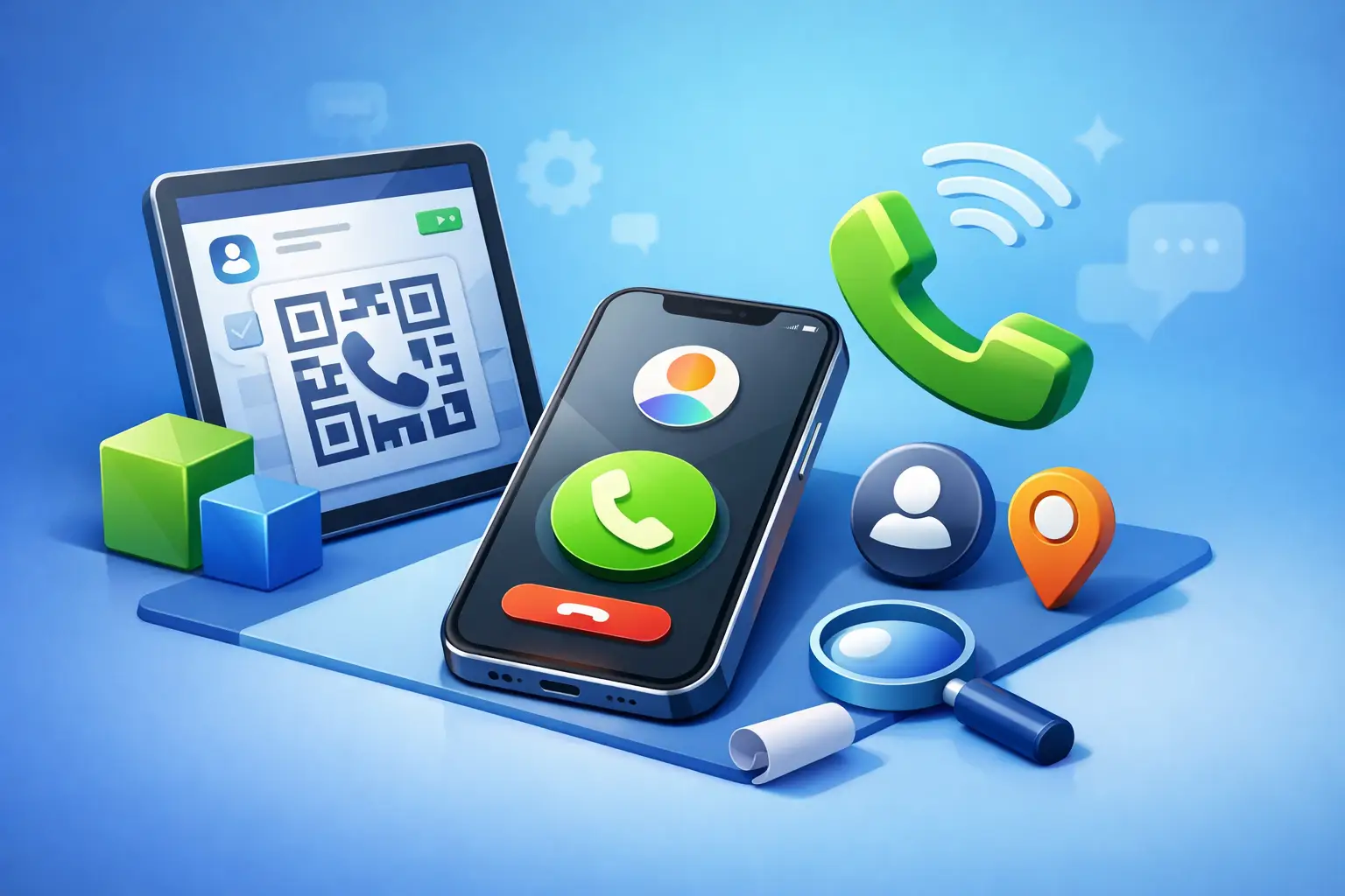 How to Make Phone Call QR Code Fast
