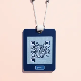 Event badge lanyard