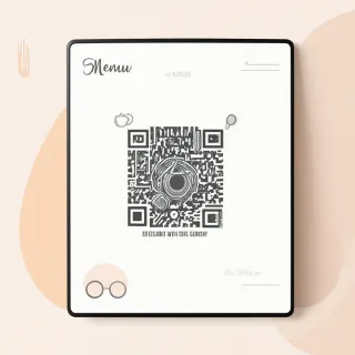 Menu for a restaurant