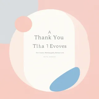 A Thank-You That Evolves