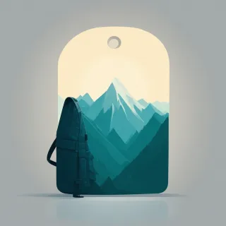 Laminated Backpack Tag