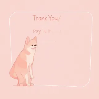 Thank-You & Pay-It-Forward