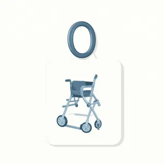 Walker Keychain Tag