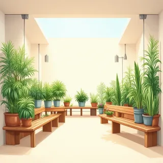 Benches become sections