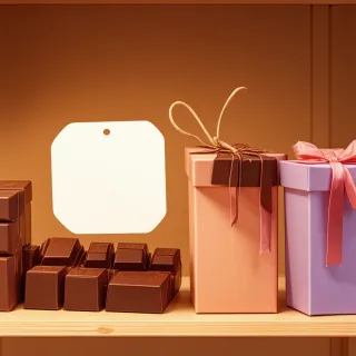 Shelf tags for boxes